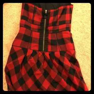 Lumberjack Pattern Dress Size 2